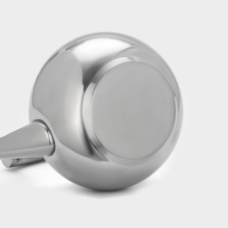 A stainless steel kettle "Juan", 1.15 liters, metal sieve, chrome color-4