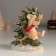 Souvenir Polystone Light "Mouse hangs on the Christmas tree" 9.5x7.5x10 cm