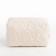 Cosmetic bag with zipper, dairy color