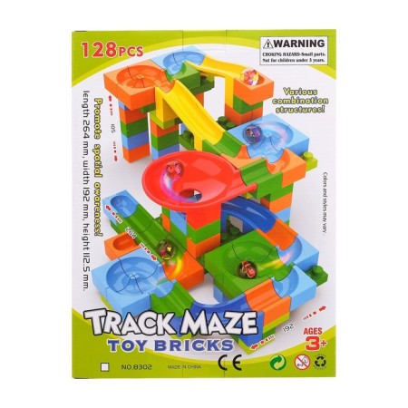 Designer block marble "turboshariki", 128 details-6