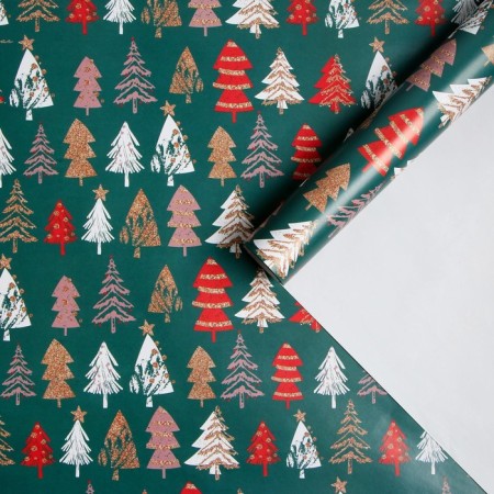 Paper Glossy “Christmas trees”, 70 x 100 cm, New Year-3