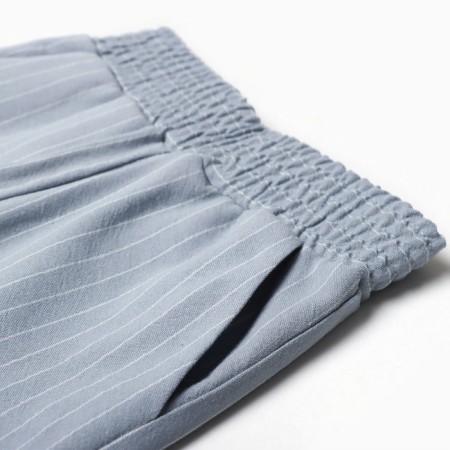Брюки для девочки KAFTAN "Полоска", размер 26 (80-86см), голубой-5