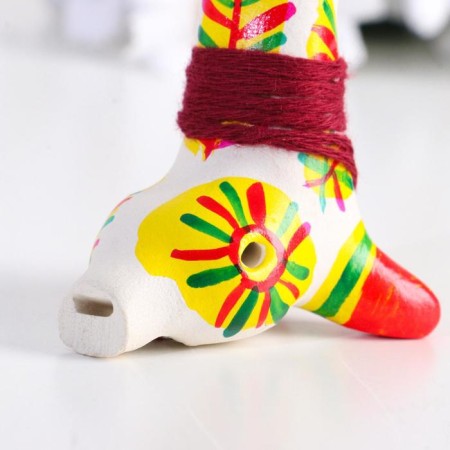 Filimonovskaya toy - whistle "Dog"-7