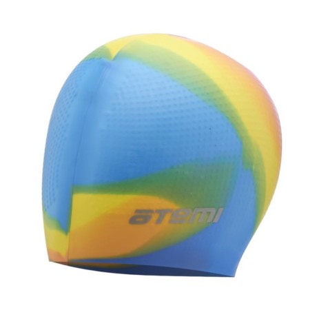 ATEMI DCM102 swimming cap, massage silicone, multicolor