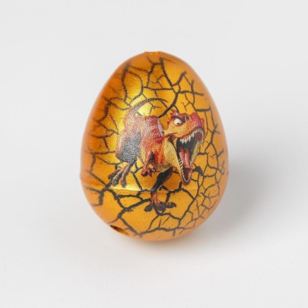 Growing toy "Egg with a painting color, dinosaurs" 3.5x4.5 cm, mix-2