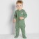 Details for children with closed legs BASIC, height 56 ​​cm, green color