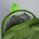 Baby backpack for the girl "Frog", plush