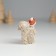 Polystone souvenir "Squirrel in red cap" mix 5x7.7x4.5 cm