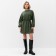 Women's dress Minaku: Casual Collection Khaki Color, Rr. 46