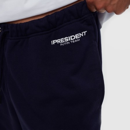 President Russian Sport pants, size m, blue color-5