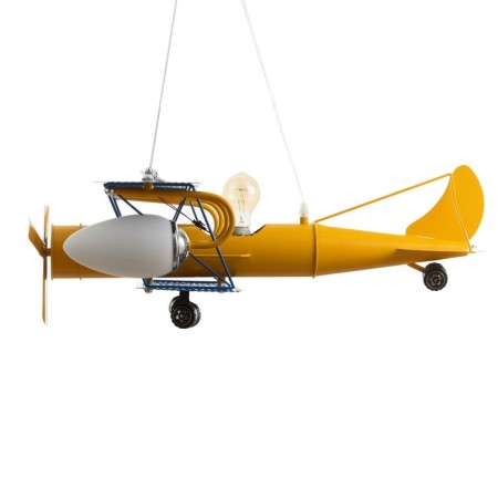 Causte "Airplane" 4he14 40W yellow-blue 67x65x80 cm-4