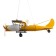 Causte "Airplane" 4he14 40W yellow-blue 67x65x80 cm