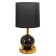 Hell lamp "Amalia" E14 40W Black 20x20x30 cm Risalux