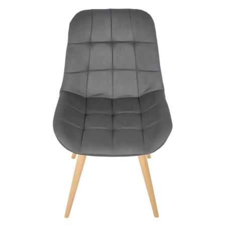 Dining stool Polini Home Verona SD, color gray-natural color-1
