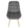 Dining stool Polini Home Verona SD, color gray-natural color
