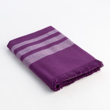 Tmachry double -sided Ethel "Coos" 50*90 cm, central violet, 100% HL, 240 g/m2-2