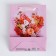 Gift laminated vertical, packaging, “floral joys”, s 12 x 15 x 5.5 cm