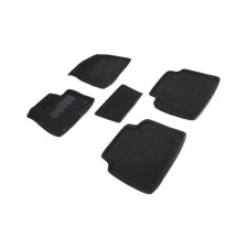 Pile rug for Kia Optima IV, 2015-2019, black