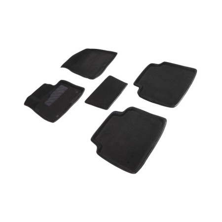 Pile rug for Kia Optima IV, 2015-2019, black
