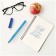 Ballic handle Schneider Tops 505 F, node 0.8 mm, blue ink, blue body