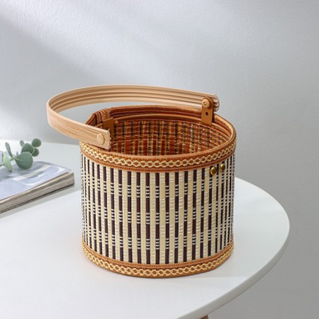 Basket for storage of the shares Nature, 15 × 15 × 12, bamboo-2