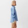 Women's blouse Minaku: Casual Collection Blue color, size 46