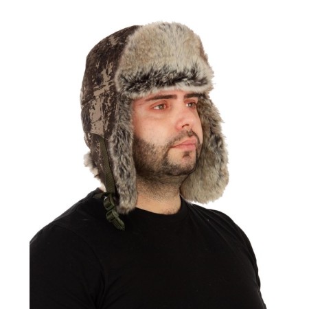 Hat ear of Orion "Buran", alova, green bark-1