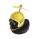 Duck with propeller, black color, mix