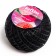Yarn 100% juts "Softino Jute Colored" 50m ± 2m black 50 g