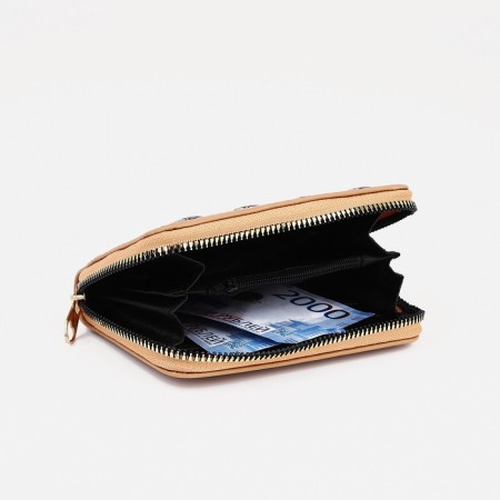 Lightning wallet, beige color-2