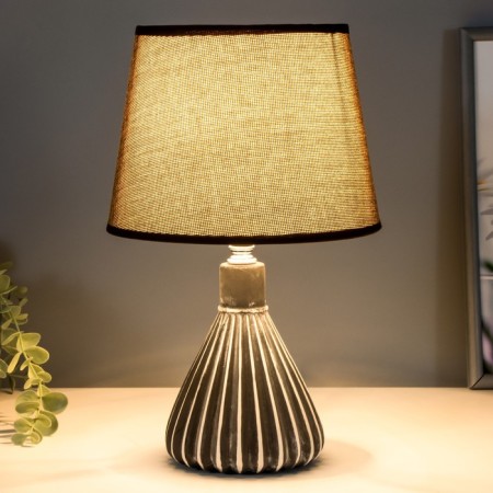 Lamp "Beni" 1he14 40W gray 20x20x33 cm Risalux-1