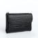 Women's wallet on a magnet, black color