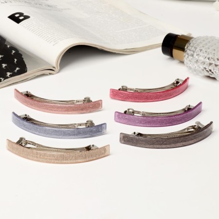 Hair hair clip "Shine" 9.5 cm, mix-2