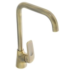Accoona A4416C kitchen mixer, single -leaf, with nut, brass, bronze color