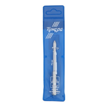 Ceramics drill, carbide tundra, cross tip, six. Saar, 5 mm-3
