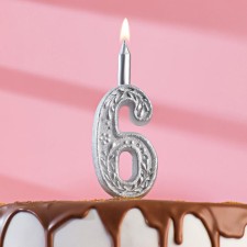 Candle for cake the number 