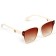 Women's Sunglasses "OneSun", UV 400, Duke 15 cm, lens 6.6x5.3 cm