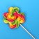 Caramel Lollice "Flowers" on a stick, 30 g