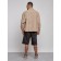Jeaning jacket men's, size 50, beige color