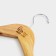 Shoulders - wooden hangers "Home", 44.5 x 23 cm