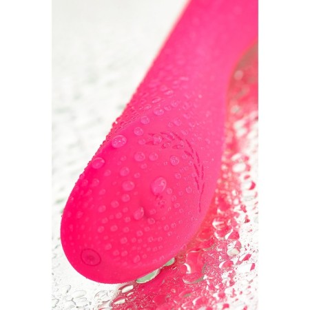 Unrealistic vibrator Jos Twig, 5 modes, silicone, pink color, 20.5 cm, D 3.4 cm-6