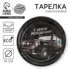 Disposable paper plate 