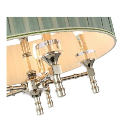 Suspension lamp ST LUCE. SL1121.103.05. Oleo. 5x40 watts, E14, 58x58x44.5 cm, Nickel color-2