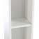 Bathroom penalty room narrow "Vega 16" white, 200 cm x 20 cm x 20 cm