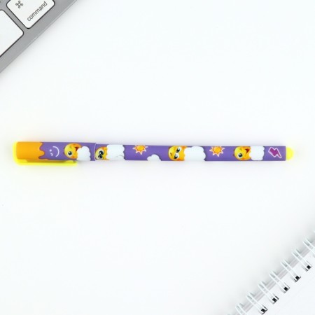 Handle joke Blood blue paste "Smile", 0.7 mm-1