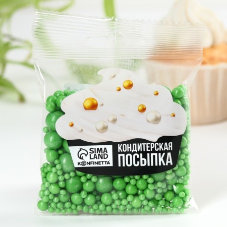 Sprinking confectionery soft: green, 50 g.-2