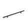 Hand -on Railing Cappio Frida, Stainless. steel, d = 12 mm, m/o 256 mm, black color