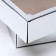 Box the team, cover, with a window, silver, 37 x 32 x 7 cm