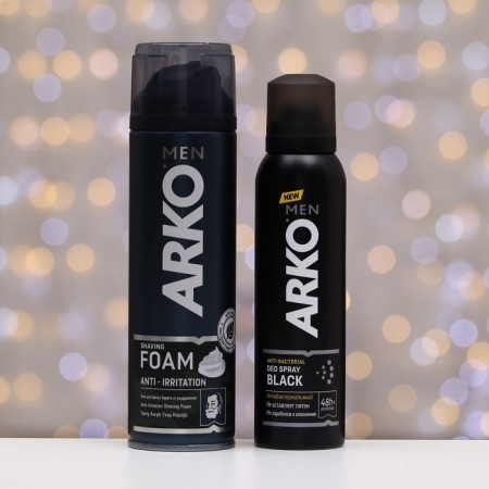 ARKO ANTI-IRRITATION set Pen 200ml + deodorant Black 150 ml-3