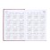 Dated diary 2025, Devente. Flag, Attomex. Arkona, solid cover of boomvinyl with foam, liesse, block 70 g/m2, red